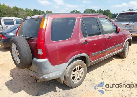 2004 Honda Cr-V Ex из США, поврежденный, VIN JHLRD78844C052950